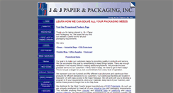 Desktop Screenshot of jj-paper-packaging.com